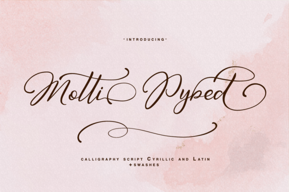 Motty Pybed Font - Featured Image