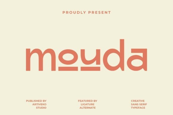 Mouda Font - Featured Image