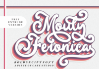 Mouly Feronica Font - Featured Image