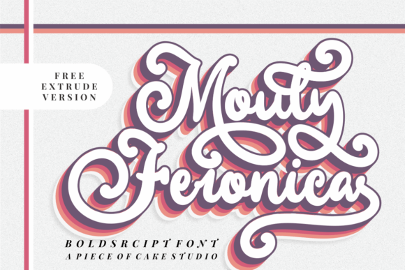 Mouly Feronica Font - Featured Image