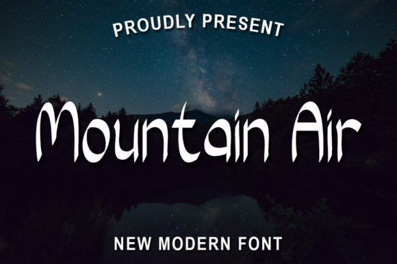 Mountain Air Font - Featured Image
