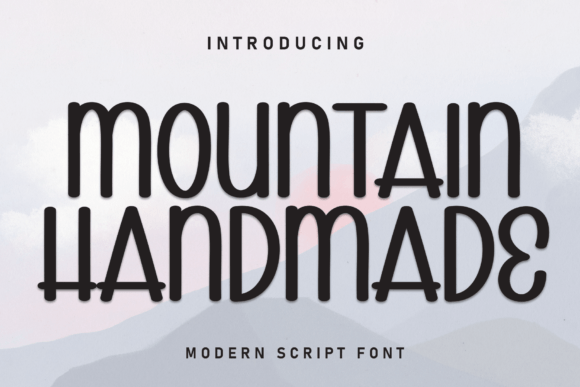 Mountain Handmade Font - Featured Image