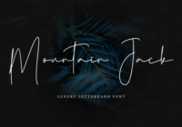 Mountain Jack Font - Featured Image