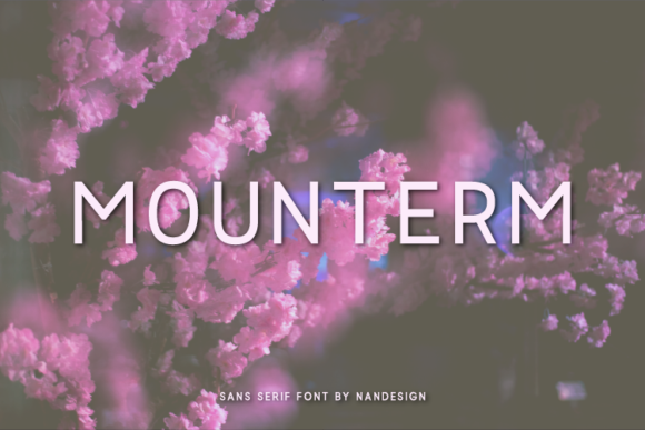 Mounterm Font - Featured Image
