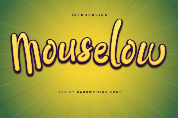 Mouselow Font - Featured Image