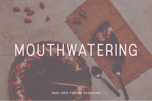 Mouthwatering Font - Featured Image
