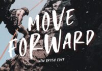 Move Forward Font - Featured Image