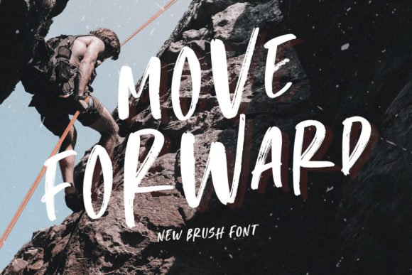 Move Forward Font - Featured Image