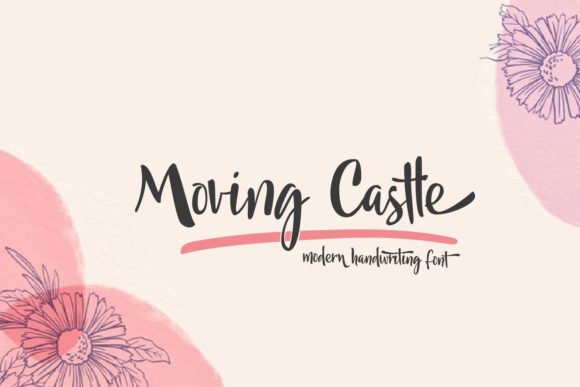 Moving Castle Font - Featured Image