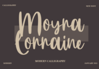 Moyra Lorraine Font - Featured Image