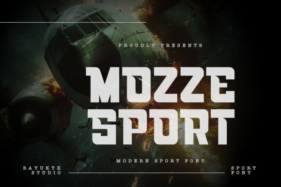 Mozze Sport Font - Featured Image