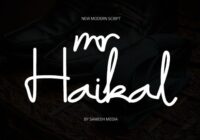 Mr Haikal Font - Featured Image