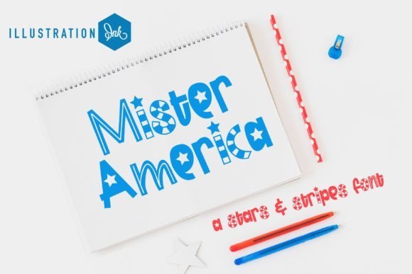 Mr. America Font - Featured Image
