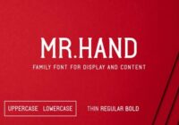 Mr. Hand Font - Featured Image