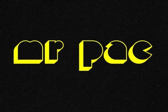Mr. Pac Font - Featured Image