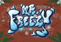 Mr.freezy Font - Featured Image