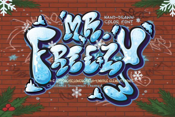 Mr.freezy Font - Featured Image