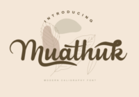 Muathuk Font - Featured Image