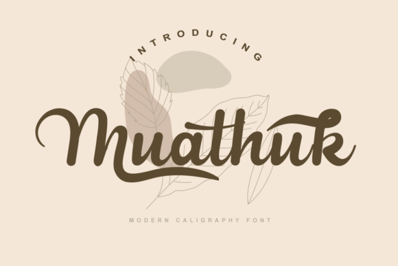 Muathuk Font - Featured Image