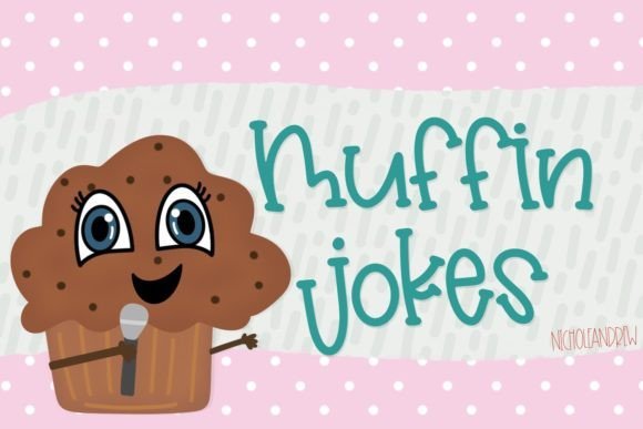 Muffin Jokes Font - Featured Image