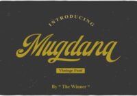 Mugdana Font - Featured Image
