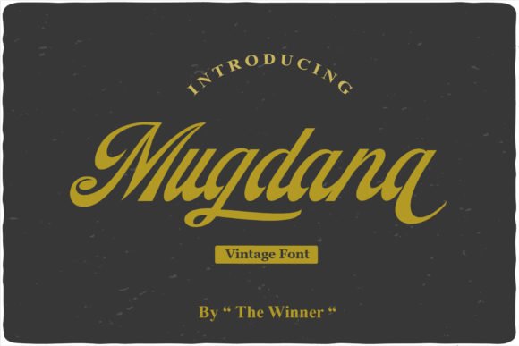 Mugdana Font - Featured Image