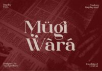 Mugi Wara Font - Featured Image