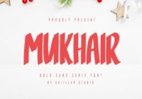 Mukhair Font - Featured Image