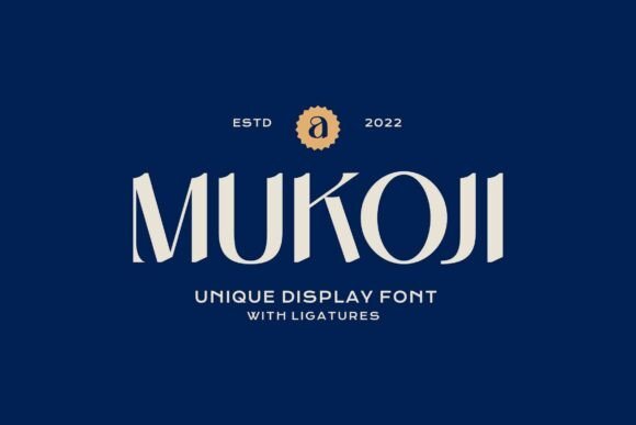 Mukoji Font - Featured Image