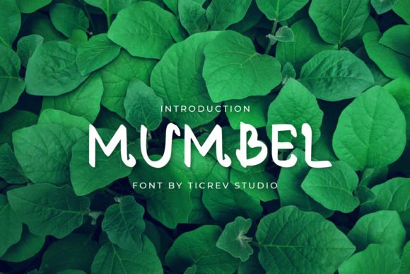 Mumbel Font - Featured Image