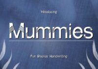 Mummies Font - Featured Image