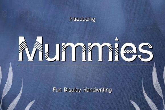 Mummies Font - Featured Image