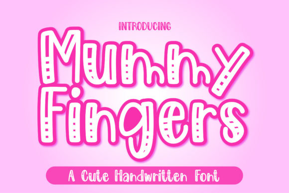 Mummy Fingers Font - Featured Image