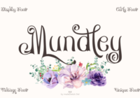 Mundley Regular Font - Featured Image