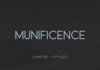 Munificence Font - Featured Image