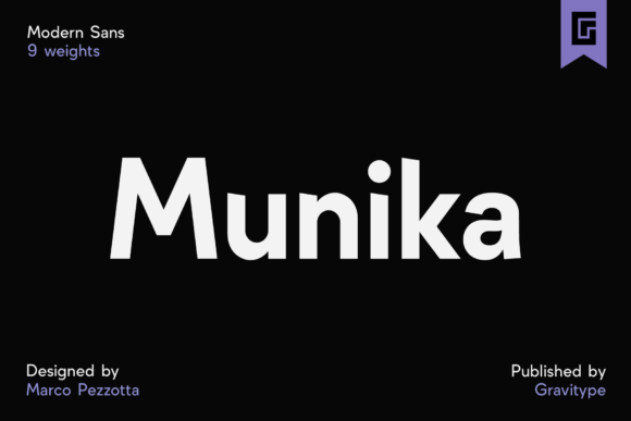 Munika Font - Featured Image