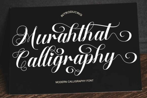Murahthat Calligraphy Font - Featured Image