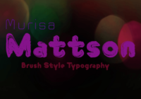 Murisa Mattson Font - Featured Image