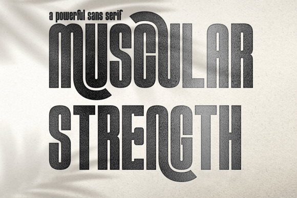 Muscular Strength Font - Featured Image