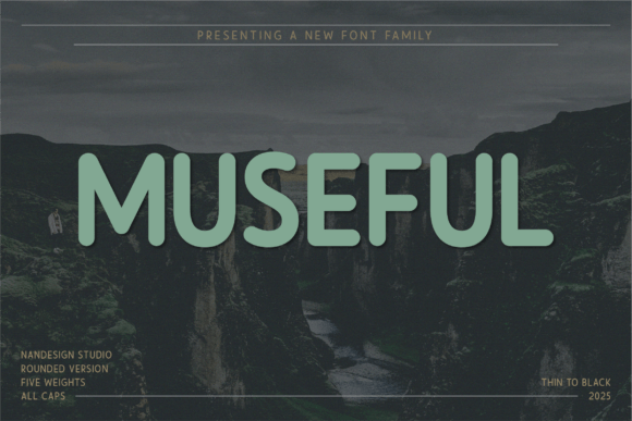 Museful Rounded Font - Featured Image