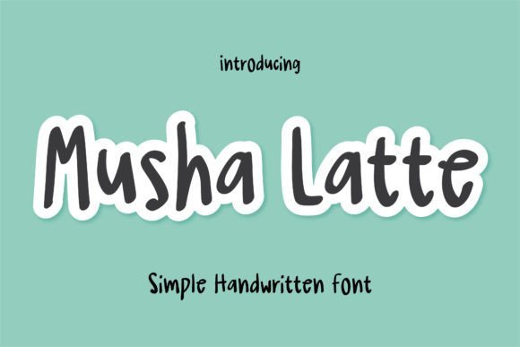 Musha Latte Font - Featured Image