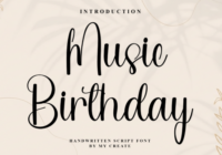 Music Birthday Font - Featured Image