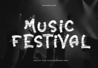 Music Festival Font - Featured Image
