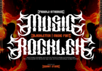 Music Rockleh Font - Featured Image