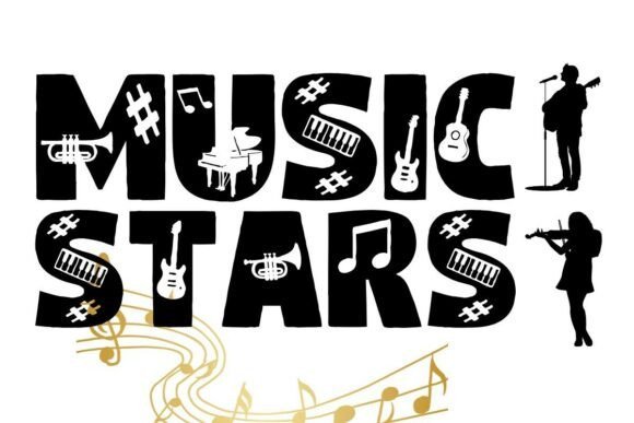 Music Stars Instruments Edition Font - Featured Image