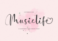 Musiclife Font - Featured Image