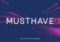 Musthave Font - Featured Image