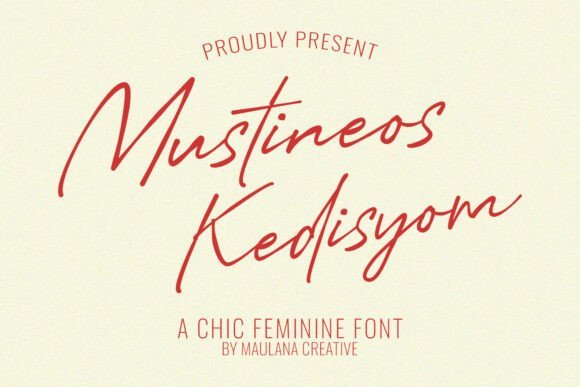 Mustineos Kedisyom Font - Featured Image