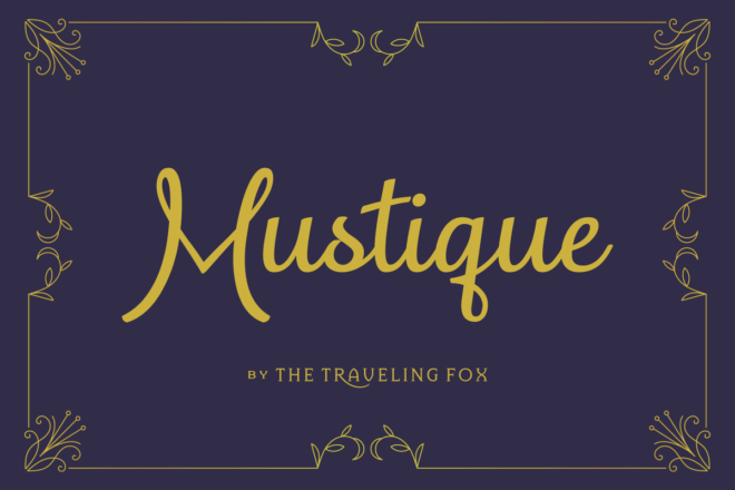 Mustique Font - Featured Image