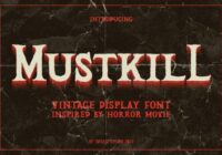 Mustkill Font - Featured Image
